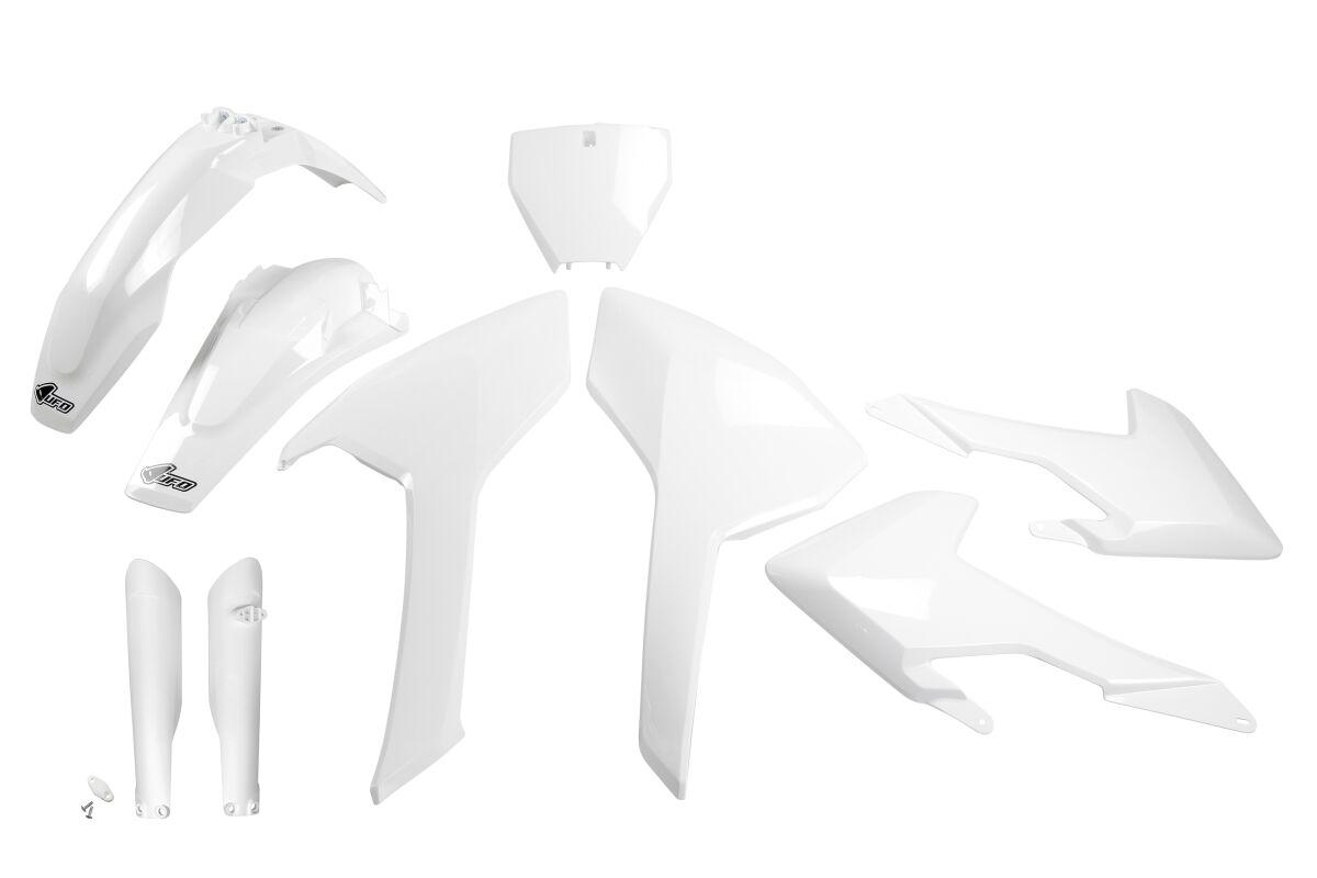 Ufo White Hukit616f@041 - Full Plastics Kit - Husqvarna Fc 250/350/450 & Tc 125/250 2016-18