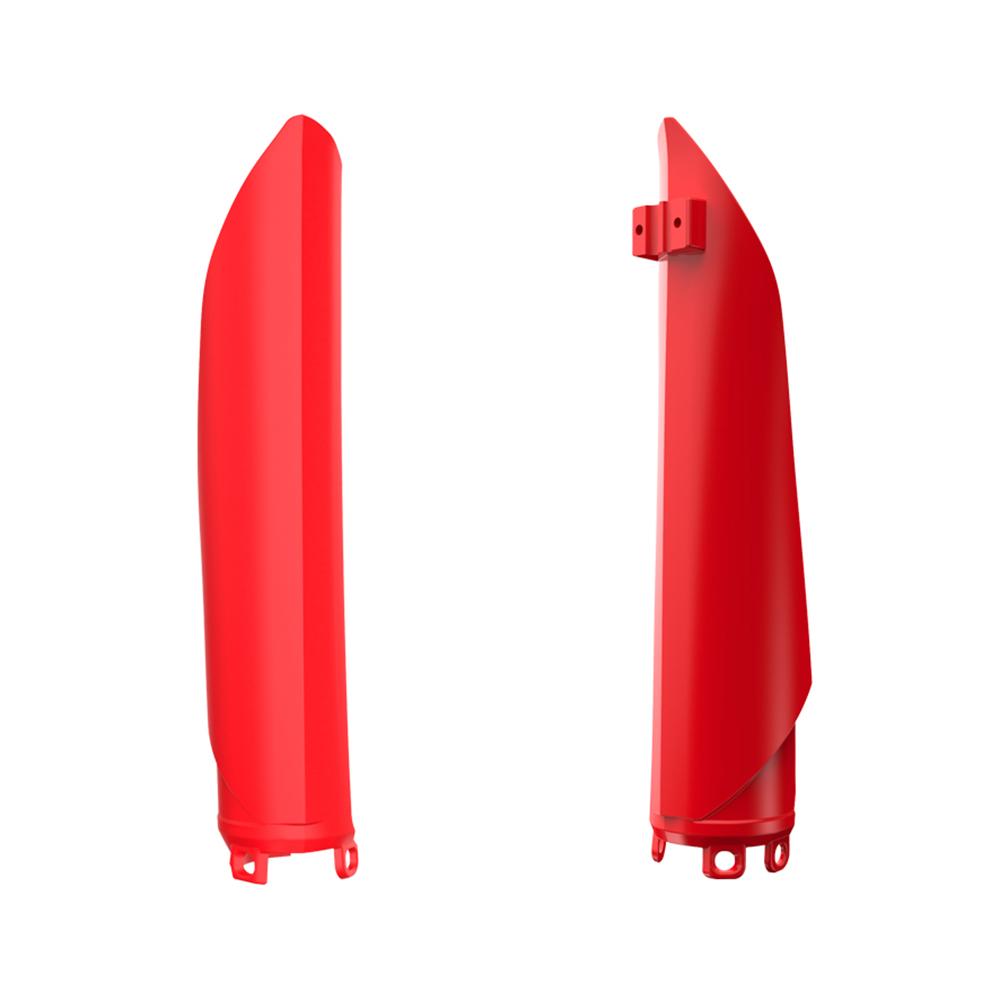 Polisport Forks Guards Protectors - Beta 250-300 RR 2012-18, 350-520 RR 2011-18, X-Trainer 2015-23 - Red