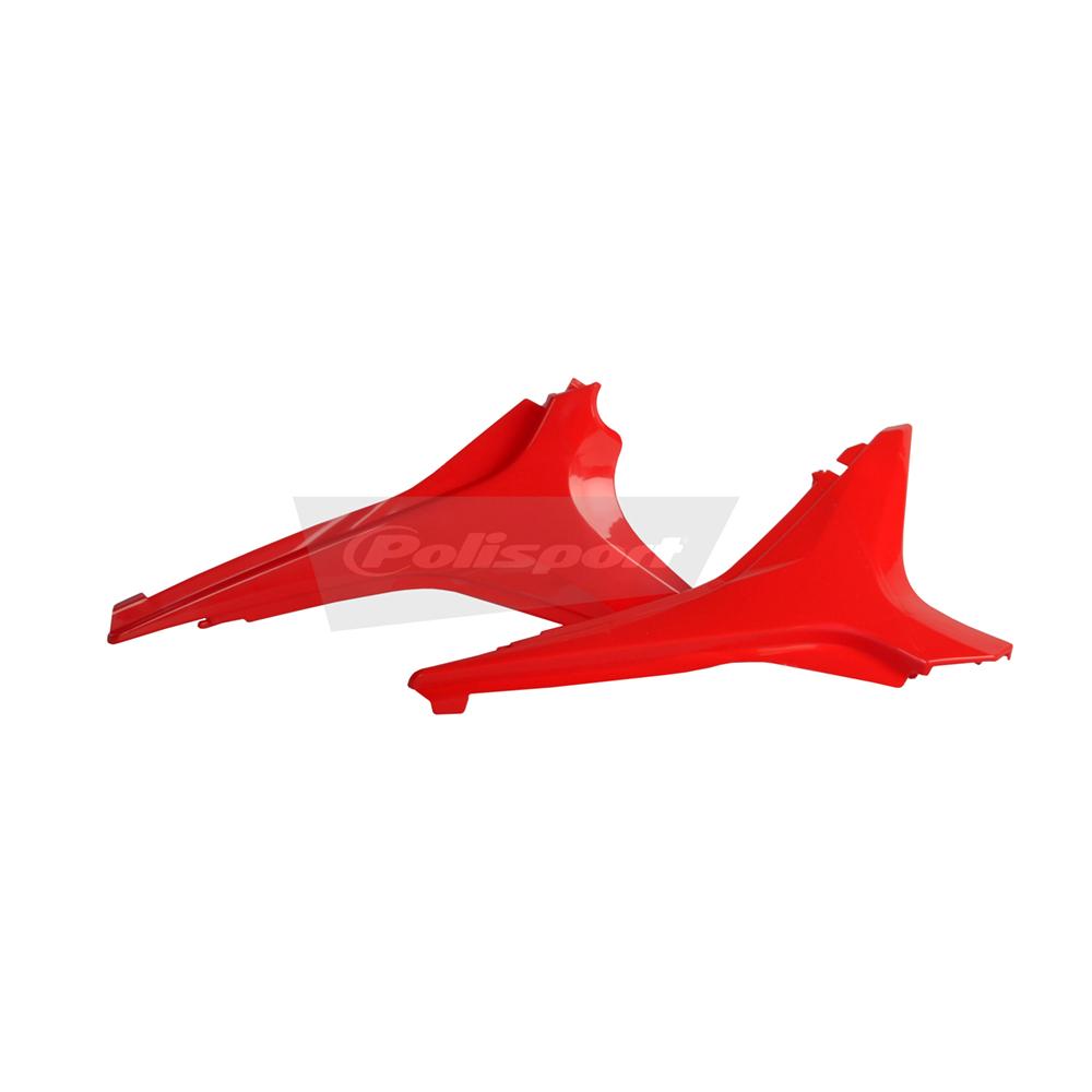 Polisport Side Panels - Honda CRF250R 2010-13, CRF450R 2009-12 - Red