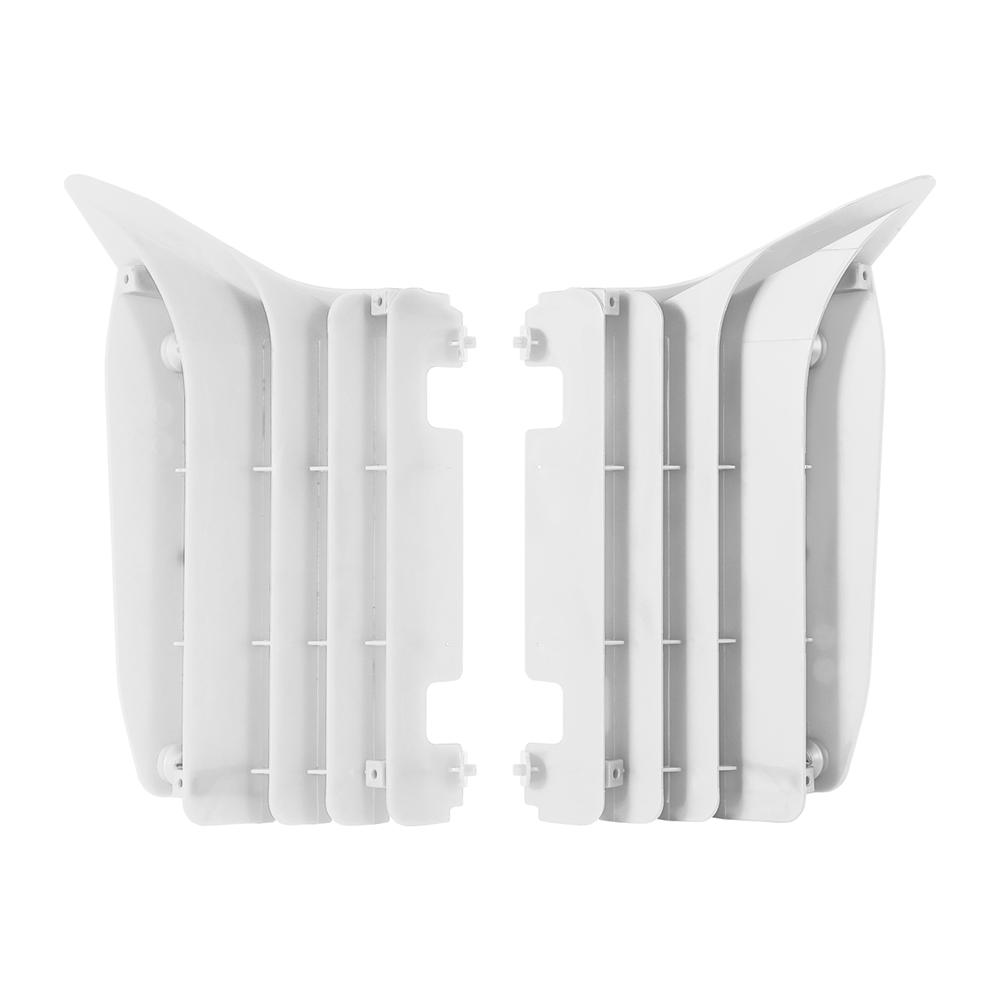 Polisport White Radiator Louvres - Yamaha Yzf250 2010-13