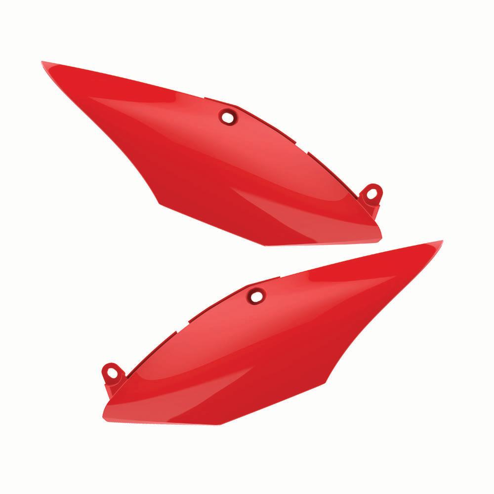 Polisport Red Side Panels - Honda Crf250r 2018-21, Crf250r X 2019-21, Crf450r & Crf450r X 2017-20