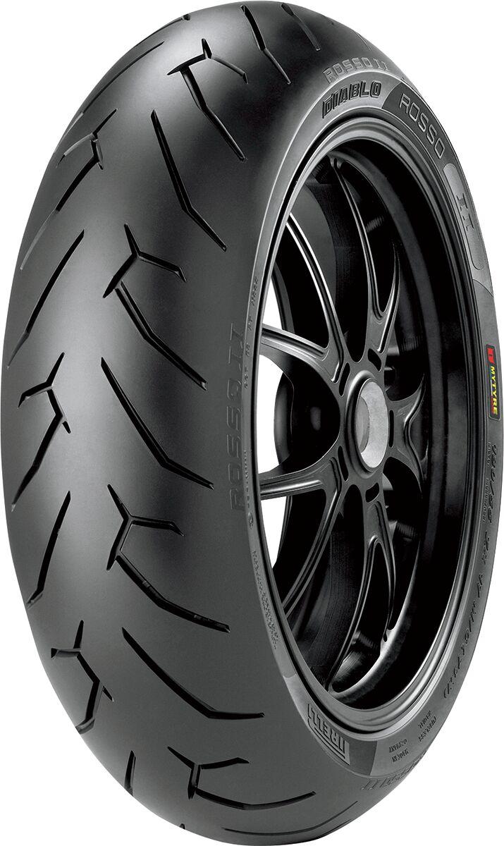 2068500 - Pirelli Diablo Rosso II 73W TL Rear Tyre - 180/55-17"
