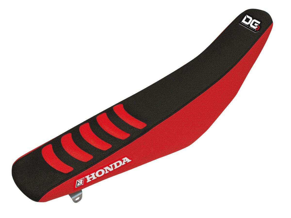 1141H - Blackbird Double Grip 3 Seat Cover - Honda CRF450R 2005-08 - Red/Black