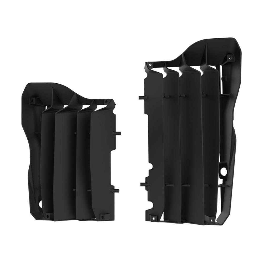 Polisport Black Radiator Louvres - Honda Crf450r & Crf450rx 2017-20