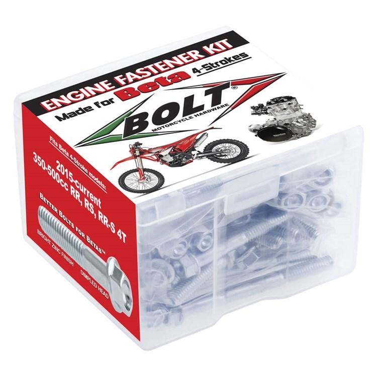 Bolt Hardware Engine Fastener Kit Beta 350-500 RR 2015-2025, Beta 450 RX 2024-2025