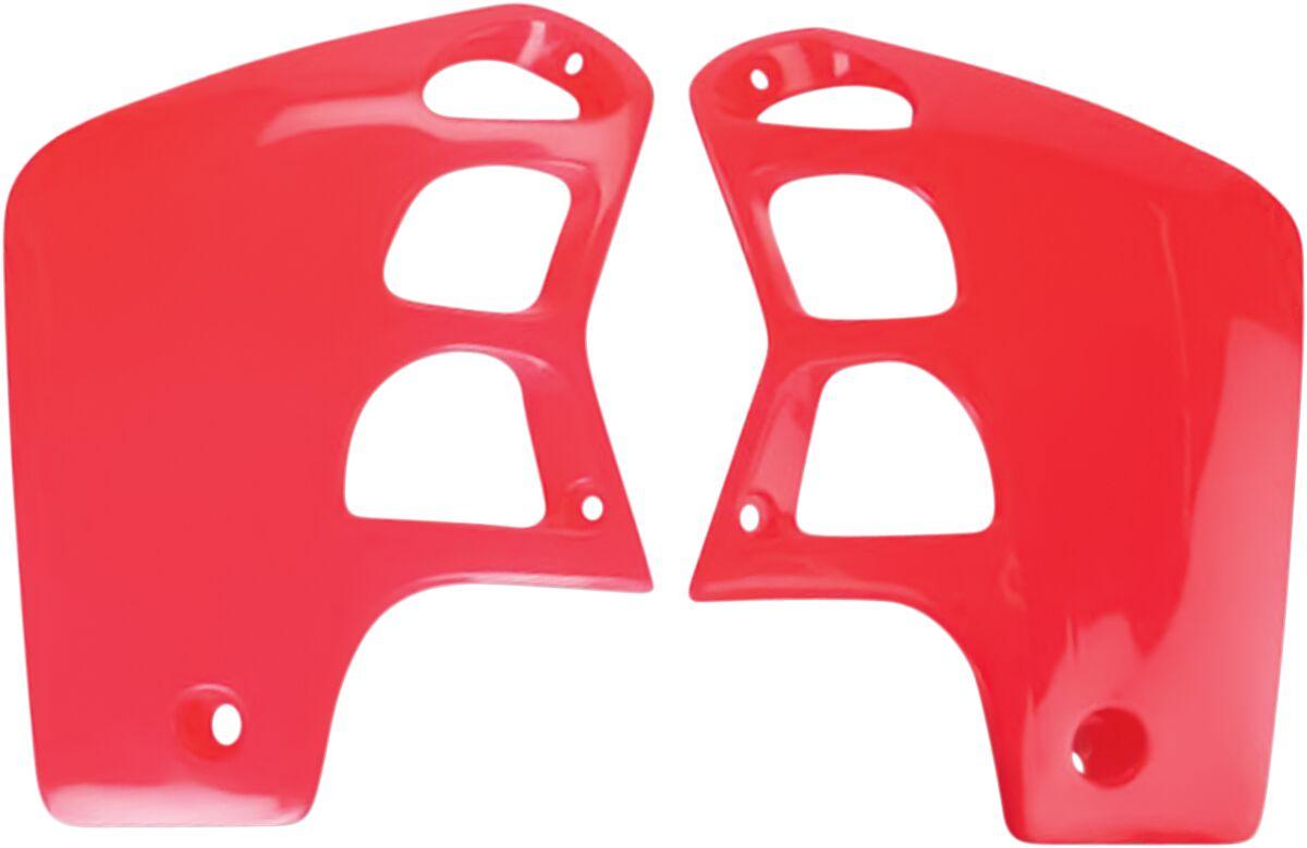 Ufo Red Ho02620#067 - Radiator Scoops - Honda Cr500 1989-2001