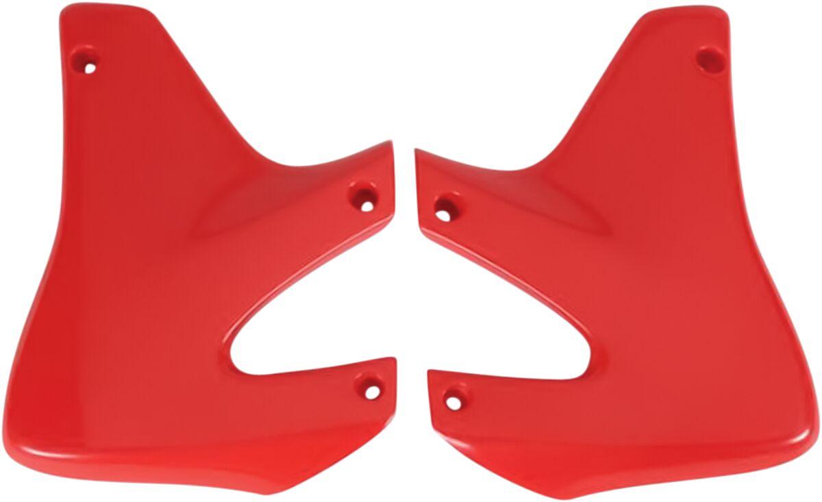 Ufo Red Ho03676#069 - Radiator Scoops - Honda Xr650r 2000-06