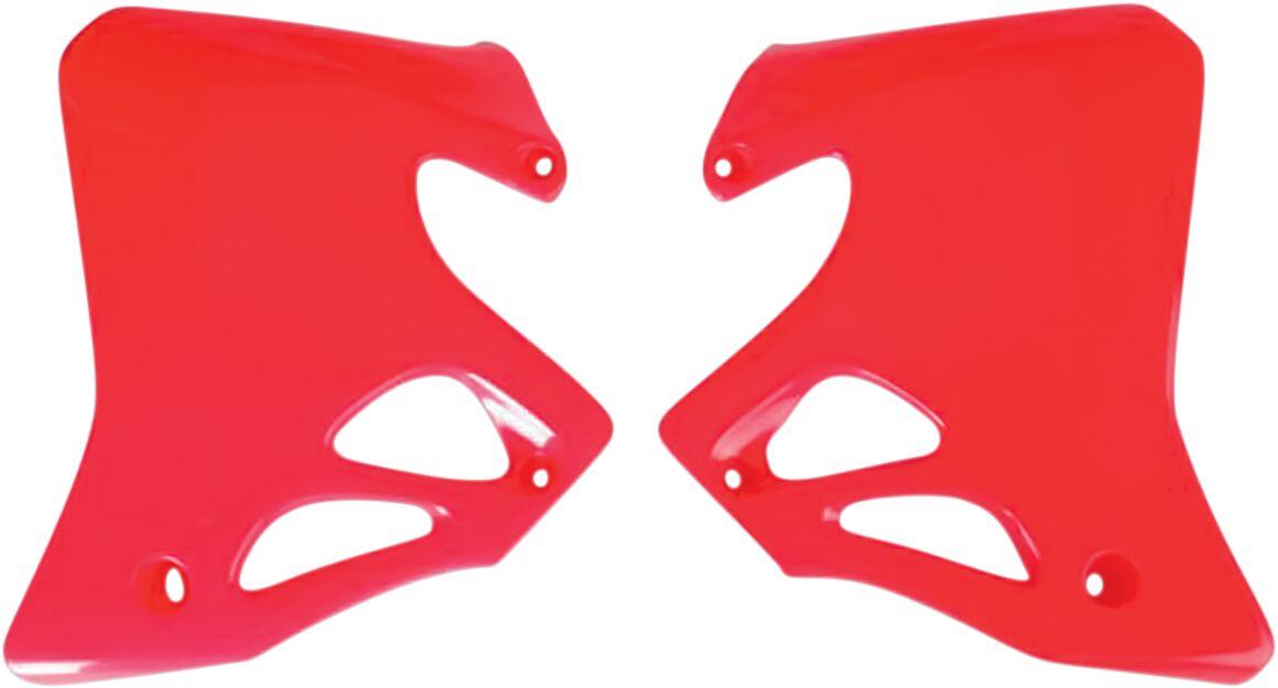Ufo Red Ho02672#067 - Radiator Scoops - Honda Cr125 1995-97, Cr250 1995-96