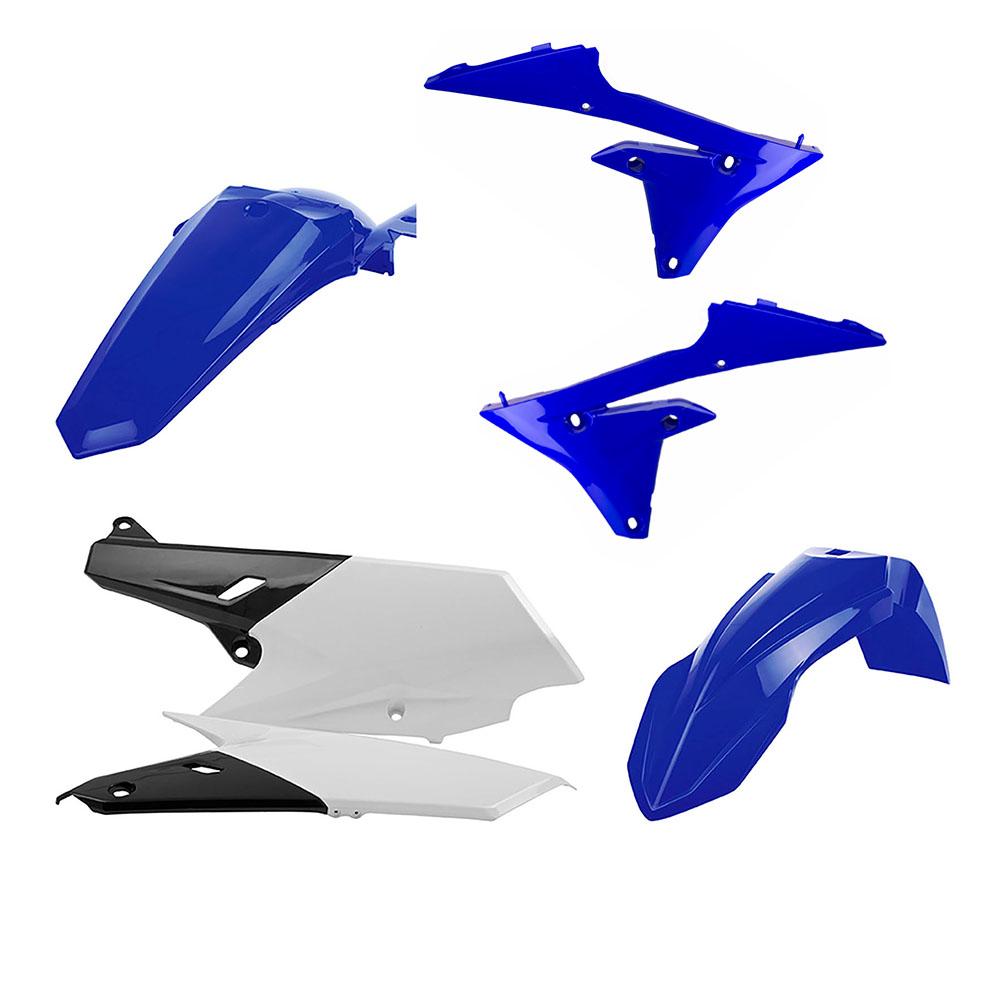 Polisport Blue/White Plastics Kit - Yamaha Yzfx/ Wrf250 2015-19, Wrf450 2016-18 - Oem ()