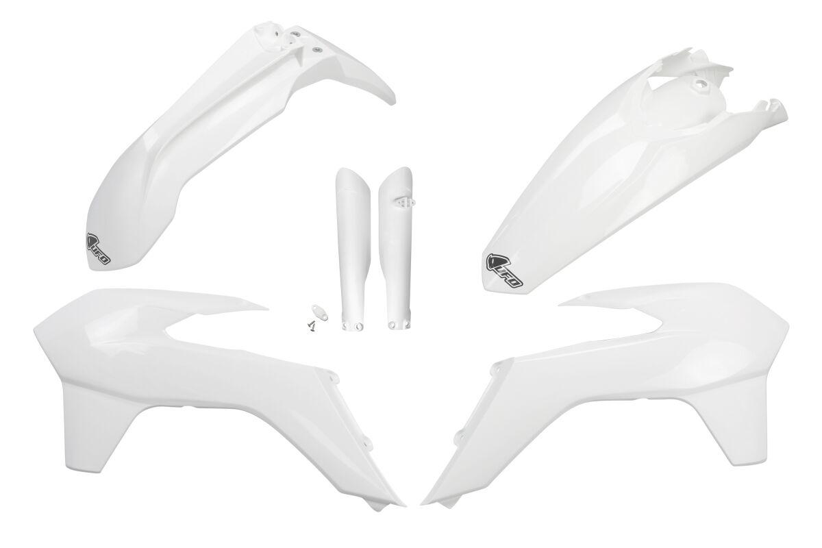 KTKIT516F@047 - UFO Standard Plastics Kit - KTM EXC 125/200/250/300/450/500 2014-16 - White