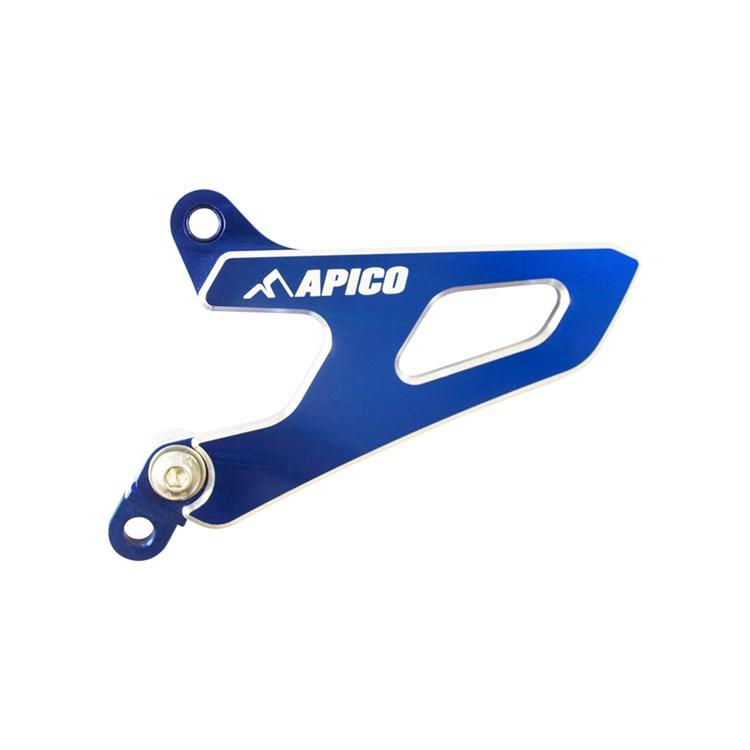 Apico Blue Front Sprocket Cover - Yamaha Yzf450 2003-13, Wrf450 2003-15