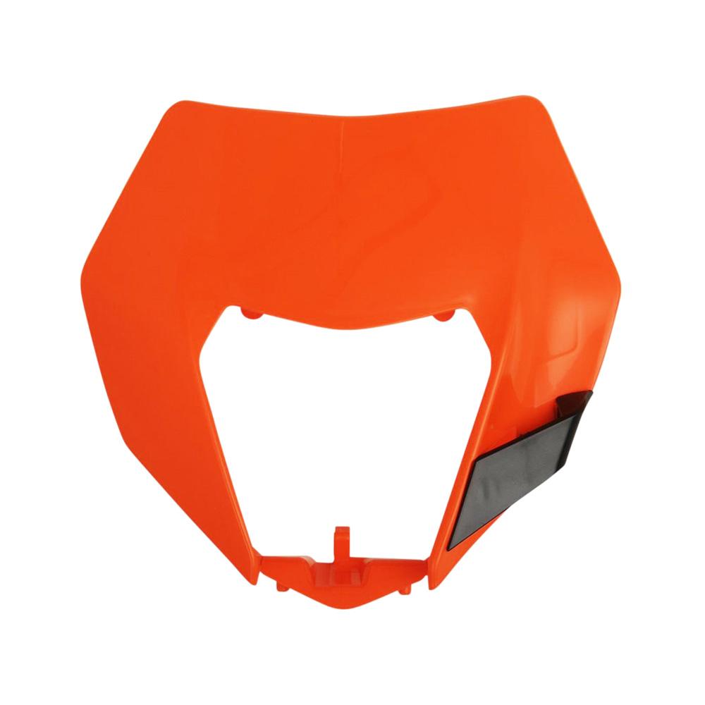 Polisport Orange Headlight Surround - Ktm Exc/Exc-F 2014-16