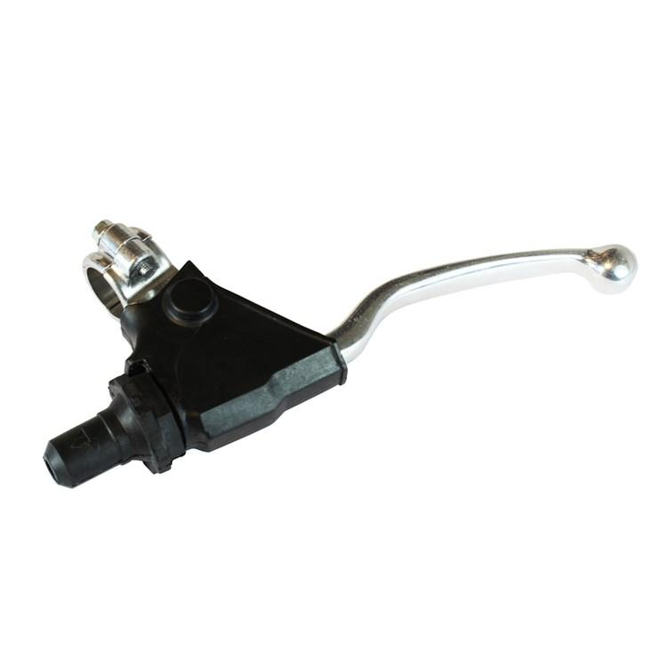 Raceline Silver Clutch Lever Assembly - Kawasaki Kxf250 2011-19, Kxf450 2009-18