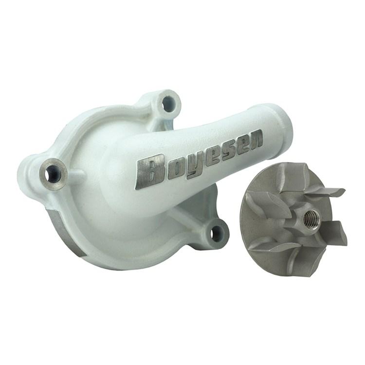Boyesen Supercooler Water Pump Kit - KTM/Husqvarna SXF/XC-F250 2013-15, SXF/XC-F350 2011-15 - White