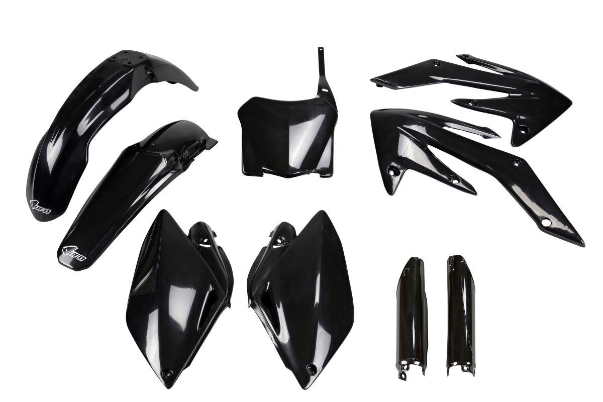 Ufo Black Hokit112f@001 - Full Plastics Kit - Honda Crf250r 2009
