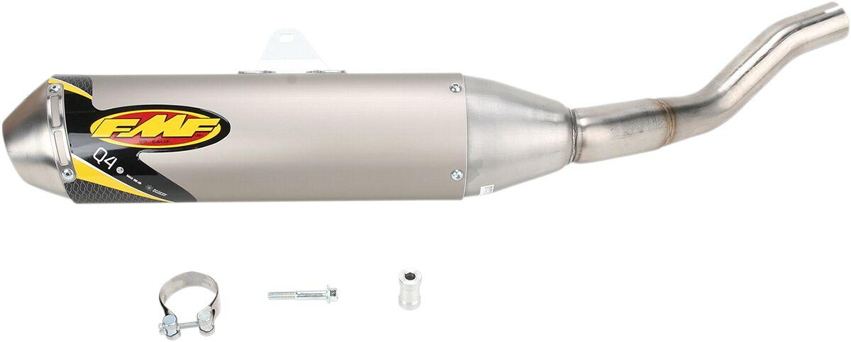 044210 - FMF Q4 Hex Slip-On Aluminium Silencer For Yamaha YFZ450 ATV 2012-14