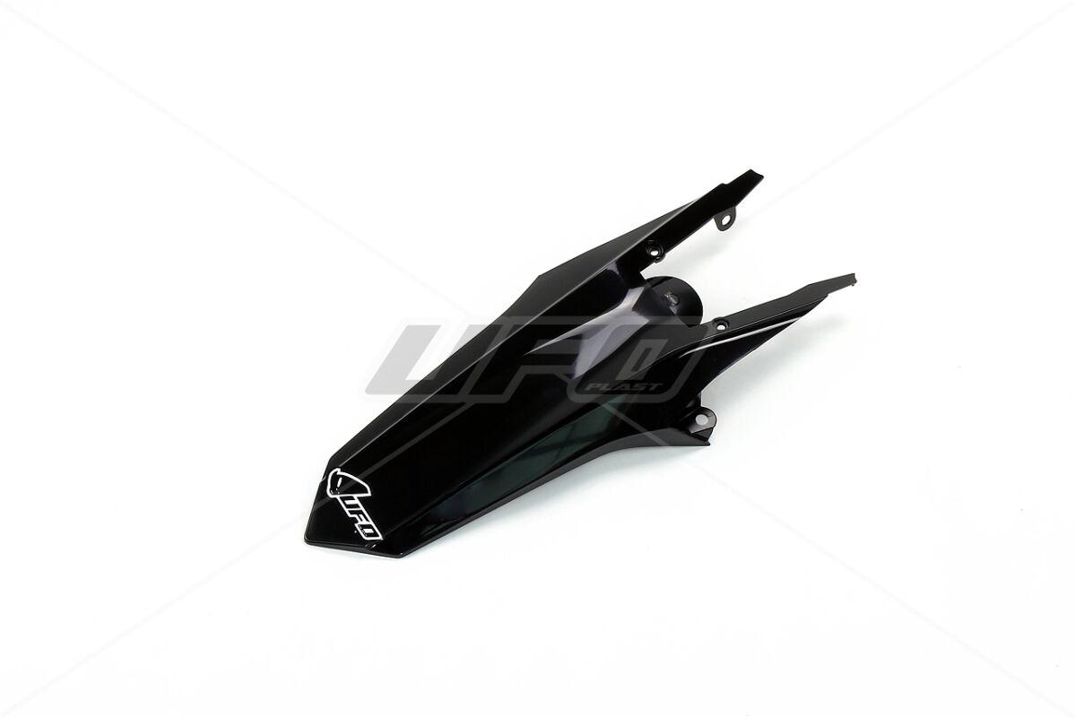 HU03352#001 - UFO Enduro Rear Fender Without Light - Husqvarna TE/FE 2014-16 - Black