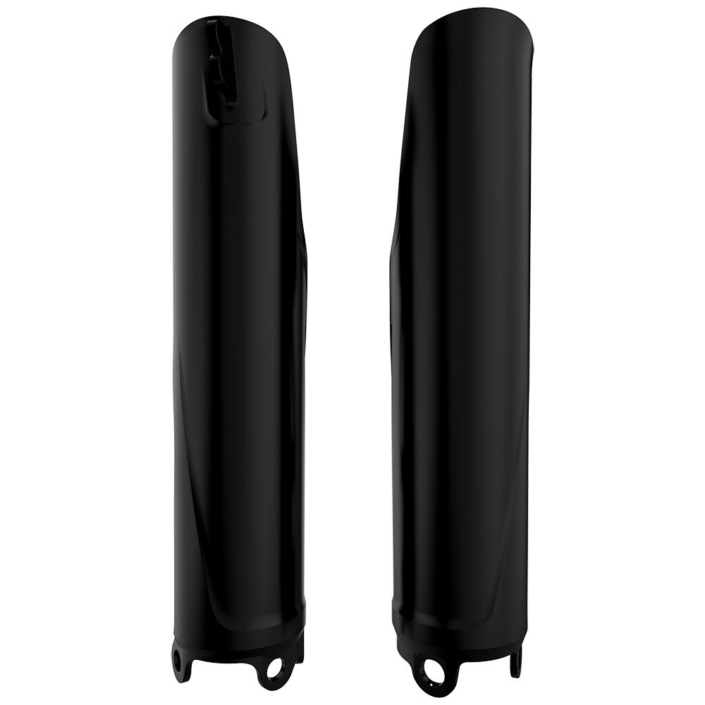 Polisport Black Fork Guards - Honda Crf250r/ Crf450r/ Crf250rx/ Crf450rx 2019-23