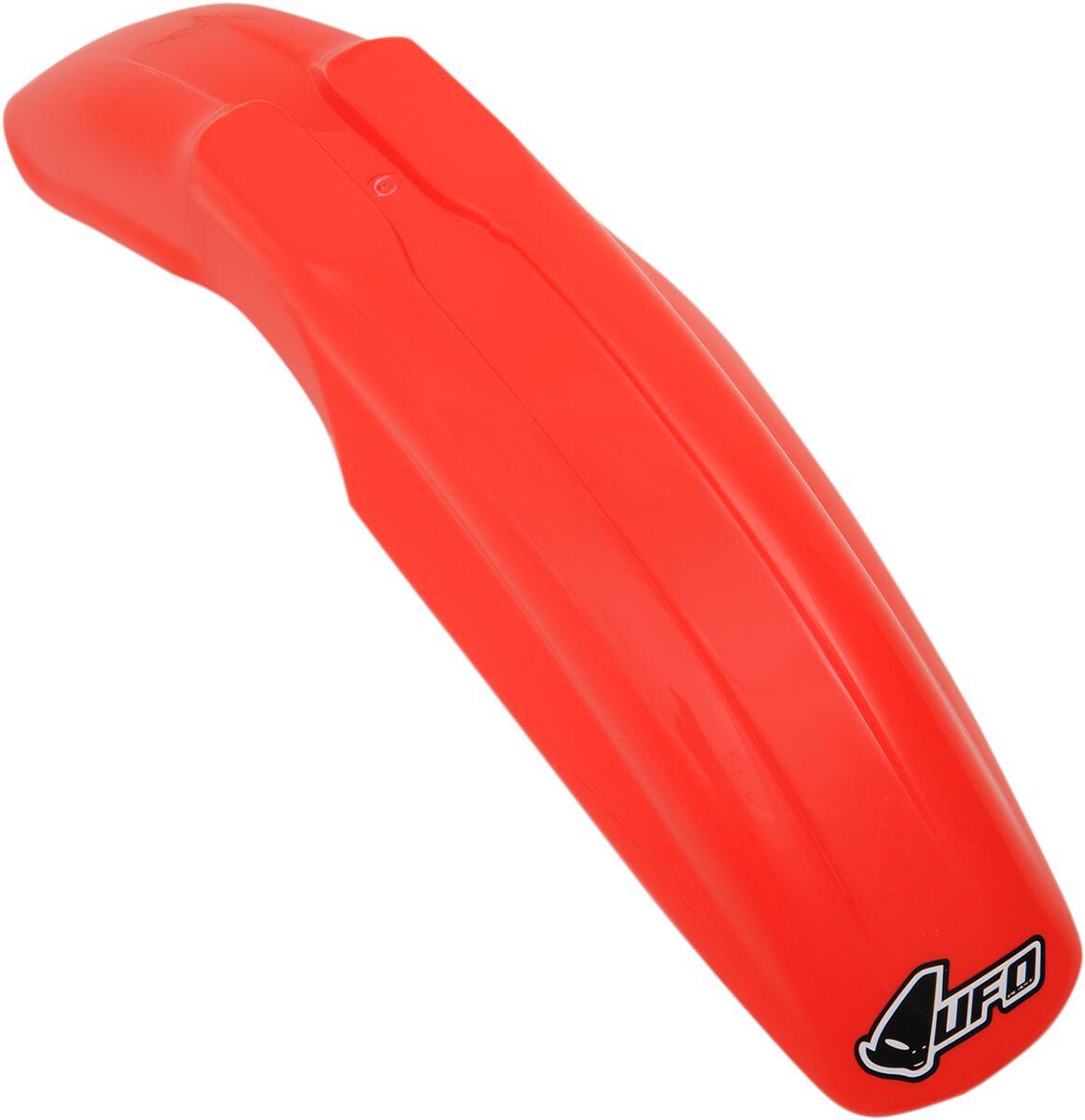 Ufo Red Pa01027#070 - Universal Supermoto Front Fender - Crf