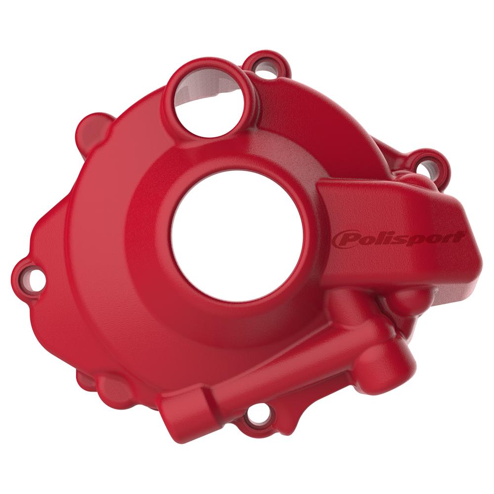 Polisport Ignition Cover Protector - Honda CRF250R 2018-21, CRF250RX 2019-21 - Red