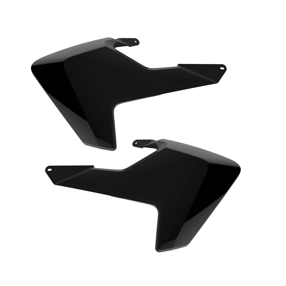 Polisport Black Radiator Scoops - Husqvarna Tc125 & Fc 250-450 2016-18, Tc250 2017-18