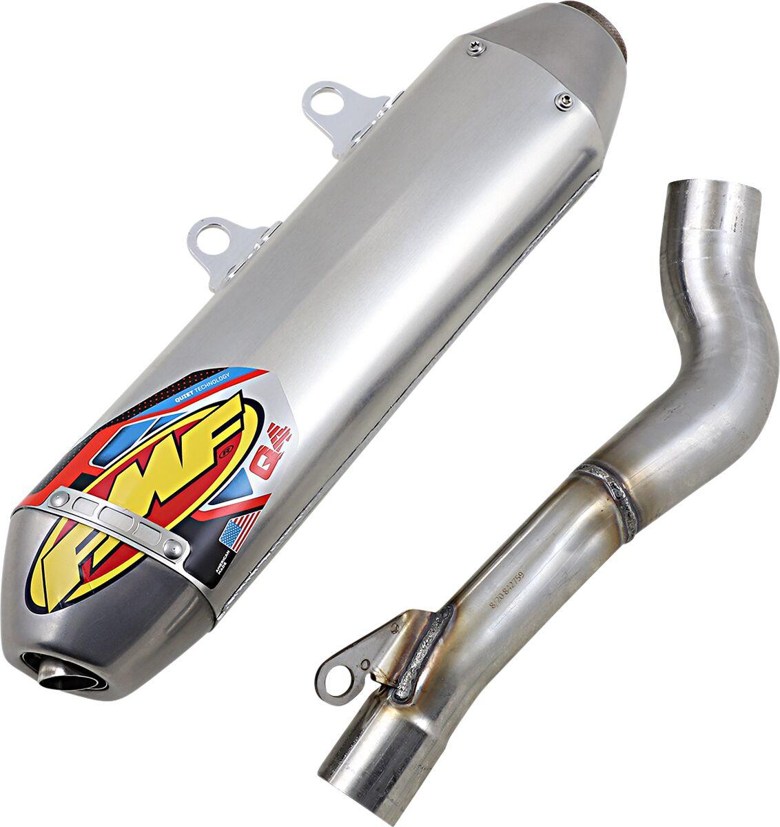 045667 - FMF Q4 Hex Slip-On Exhaust Silencer For Beta RR 350/390/430/480 4T 2020-22