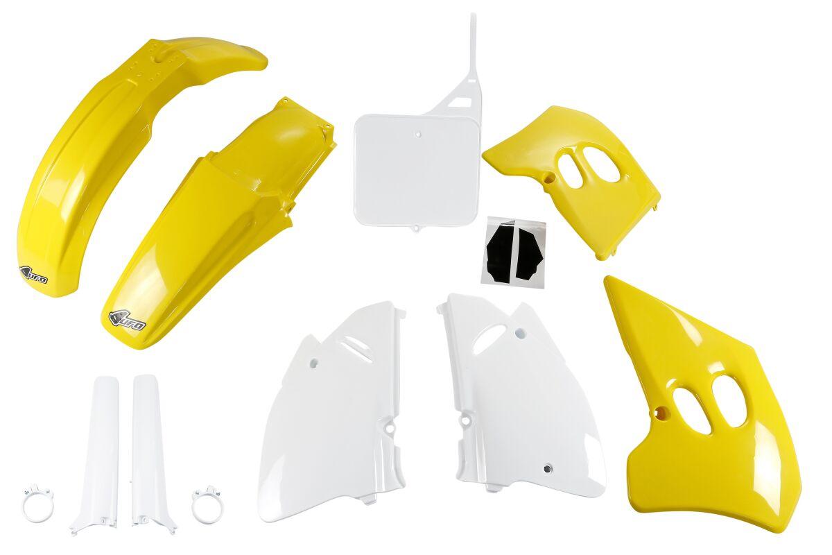 Ufo Sukit394f@999 - Plastics Kit - Suzuki Rm 125/250 1994-95 - Oem