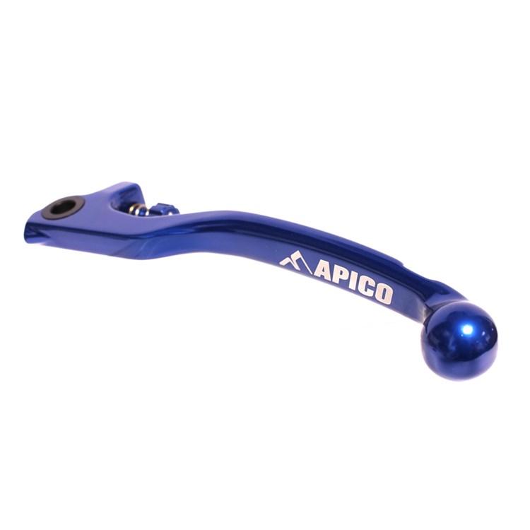 Apico Blue Elite Forged Trials Clutch Lever Inc Adjuster - To Fit Grimeca