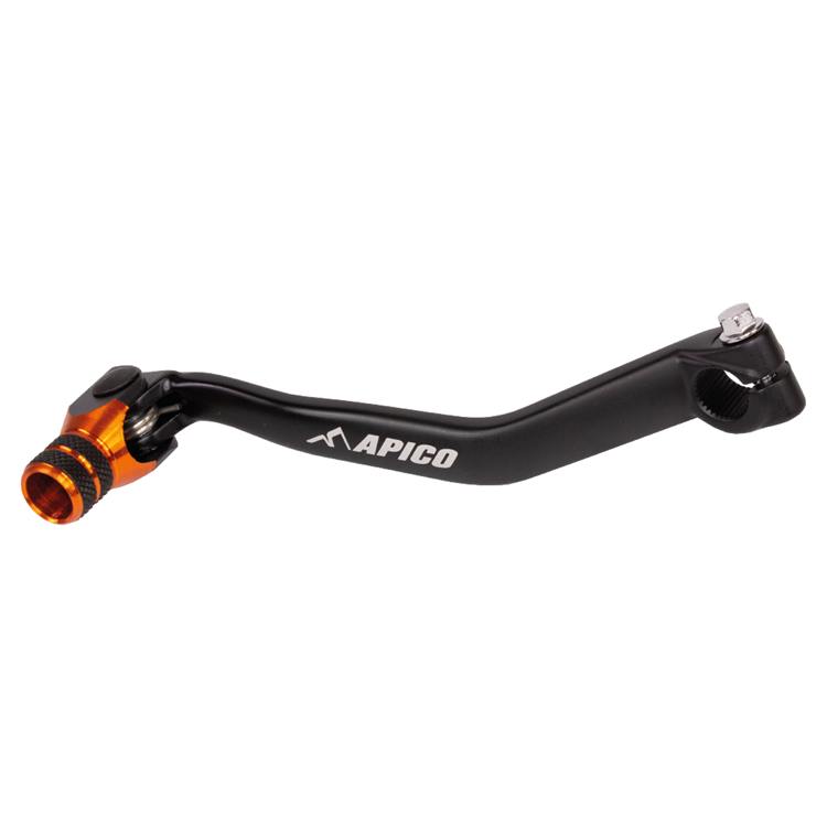 Apico Black/Orange Elite Trials Gear Pedal - Montesa 4Rt 2005-21, 315R 1997-2004