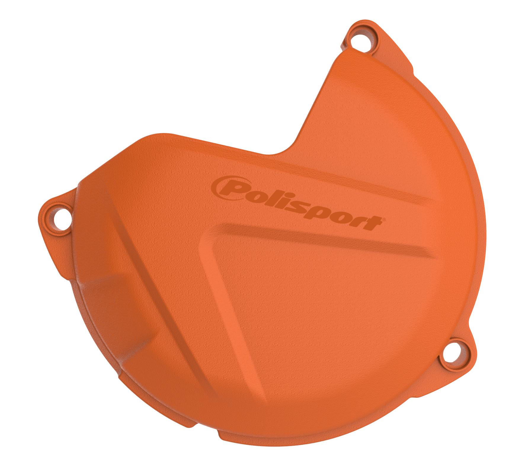 Polisport Orange Clutch Cover Protector - Ktm Sx250 2012-16, Exc250/300 2013-16