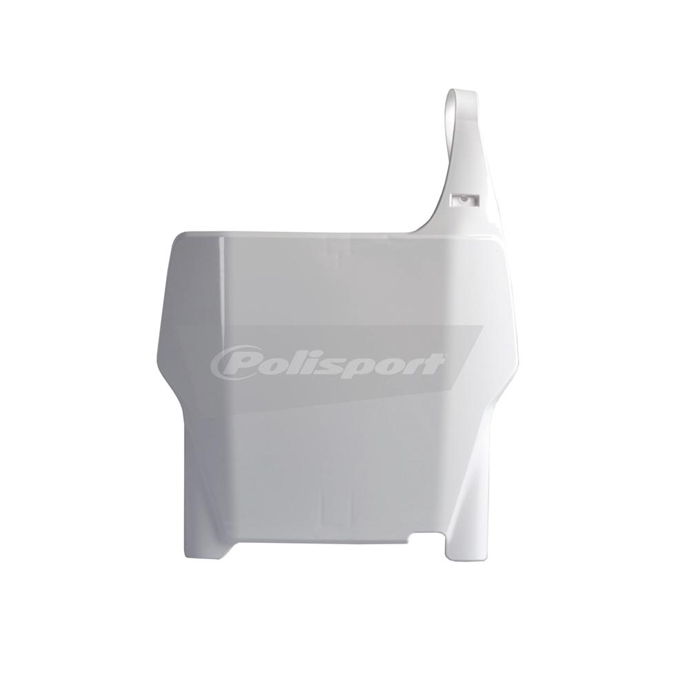 Polisport White Front Number Board - Honda Cr 125/250 & Crf 250/450R 2004-07