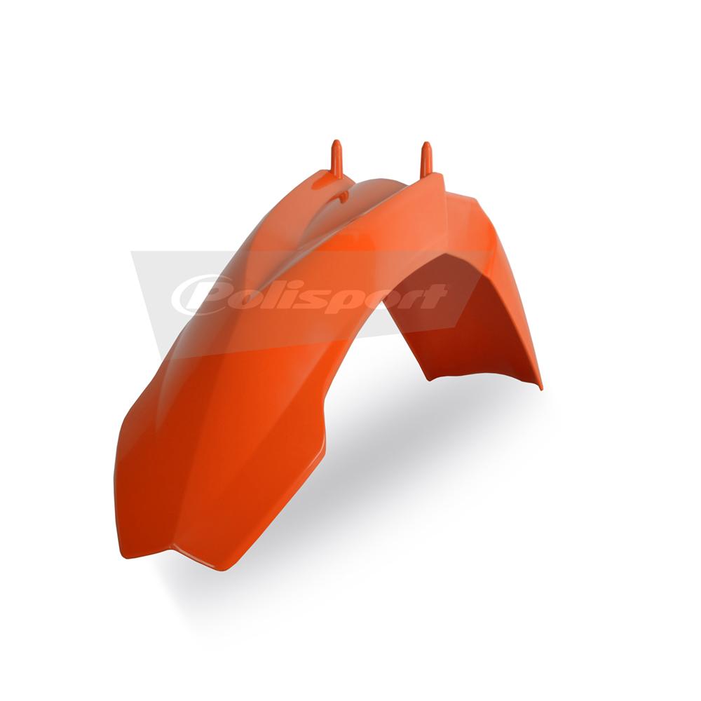 Polisport Orange Front Fender - Ktm Sx85 2003-12, Sx105 2006-11
