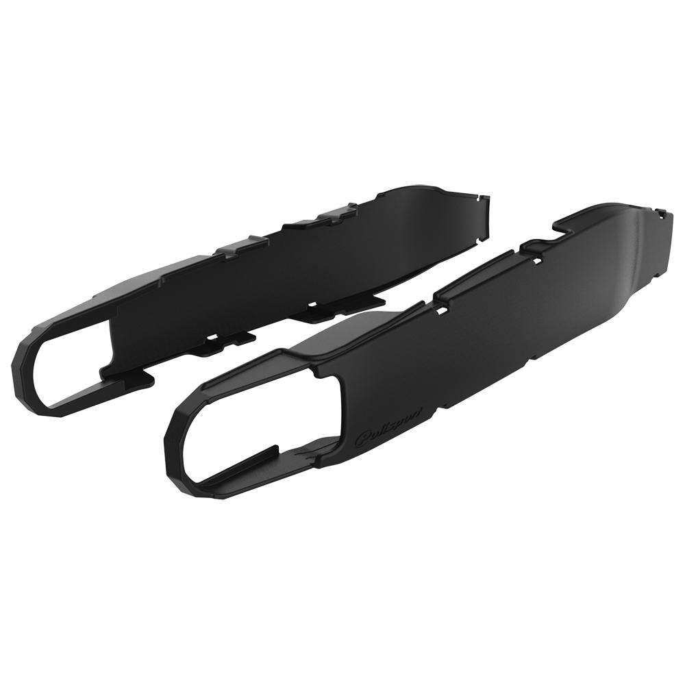 Polisport Black Swingarm Protectors - Sherco Se-R & Se-F 2012-23
