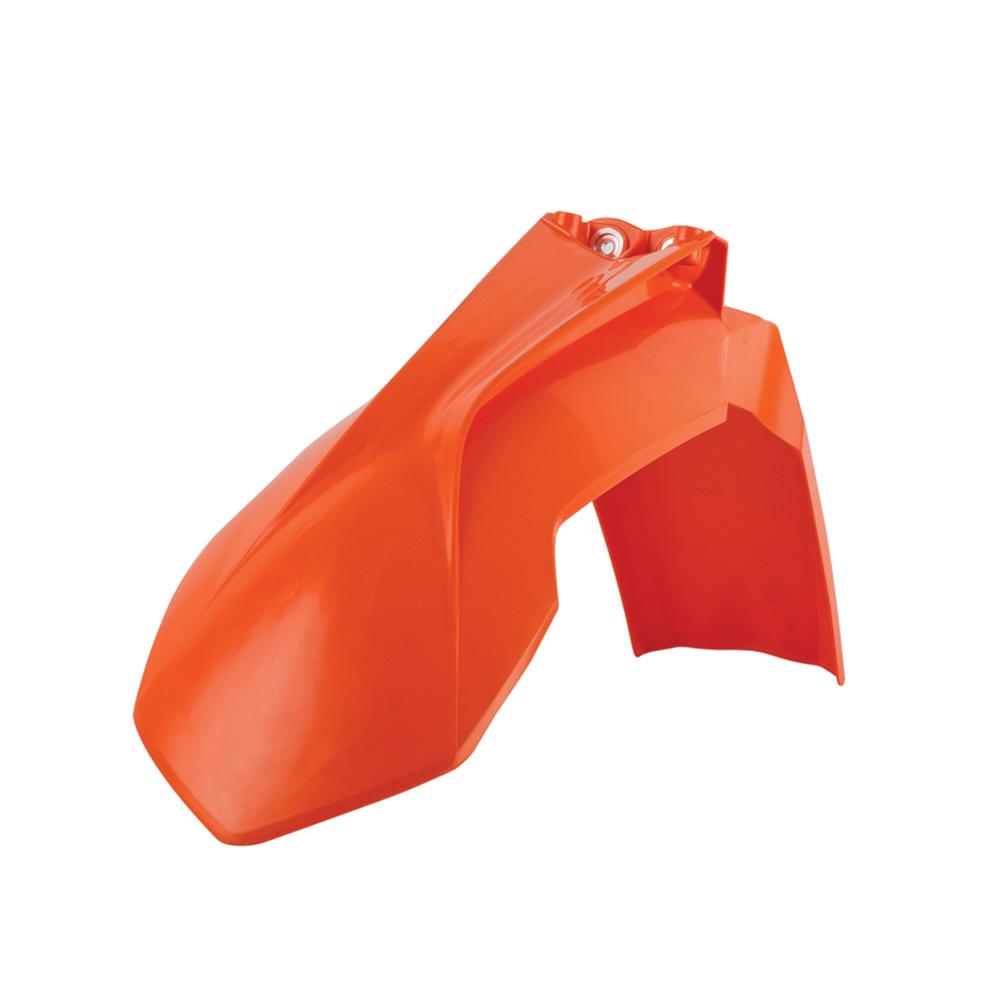Polisport Orange Front Fender - Ktm Sx/Sxf 2013-15, Sx250 2016, Exc/Exc-F 2014-16