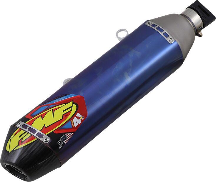 045653 - FMF Factory 4.1 RCT Steel/ Ti Exhaust System For Husqvarna FE350 2020-22, Gas Gas EC350F 2021 For Blue