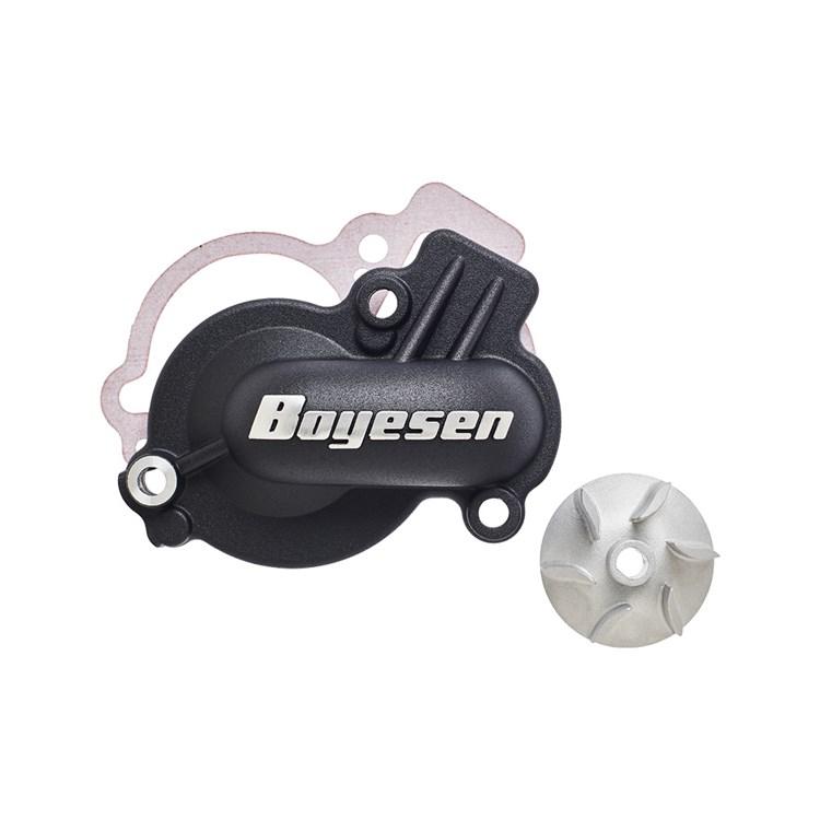 Boyesen Supercooler Water Pump Kit - Kawasaki KXF45 2019-22, KX450XC 2021-22 - Black