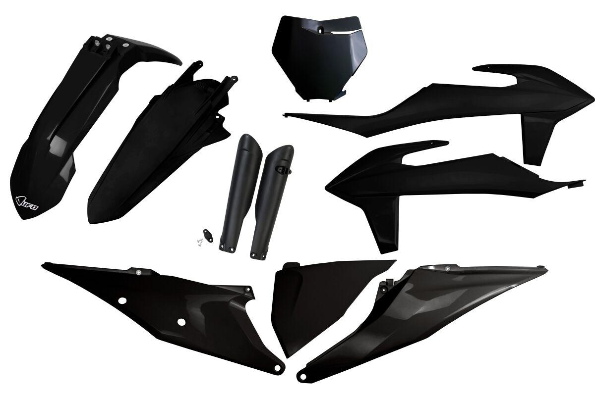 KTKIT522F@001 - UFO Full Plastics Kit - KTM SX 125/250 & SXF 250/350/450 2019-22 - Black