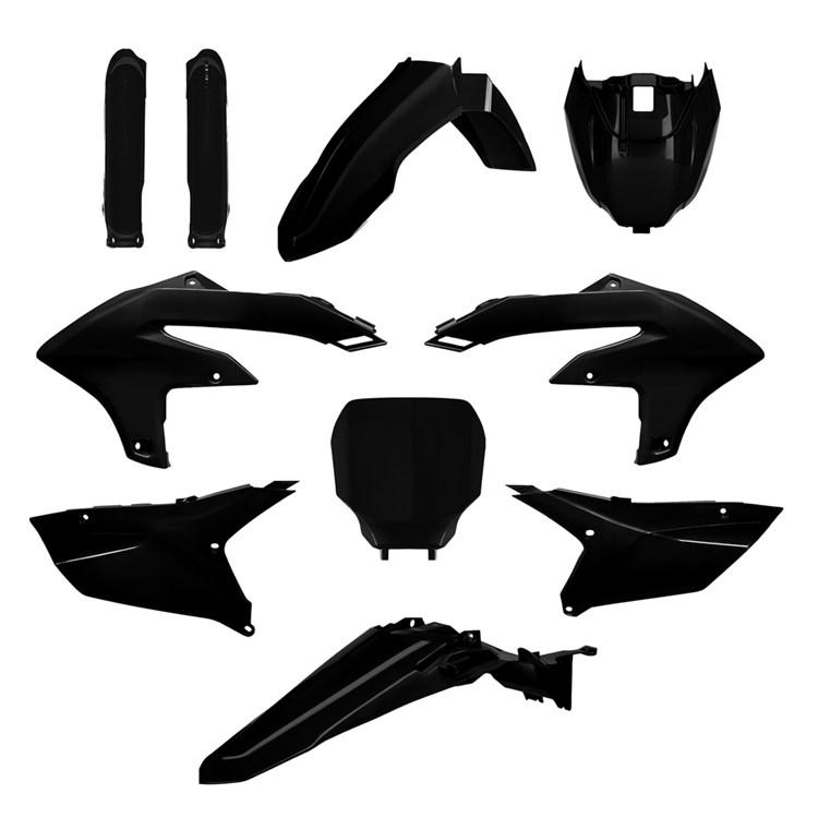 Polisport Black Full Plastics Kit - Yamaha Yzf450 2023-24