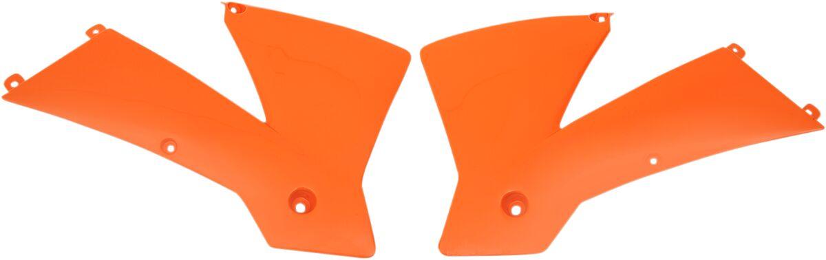 Ufo Orange Kt03065#127 - Radiator Scoops - Ktm Exc 2003-04, Sx 2001-04