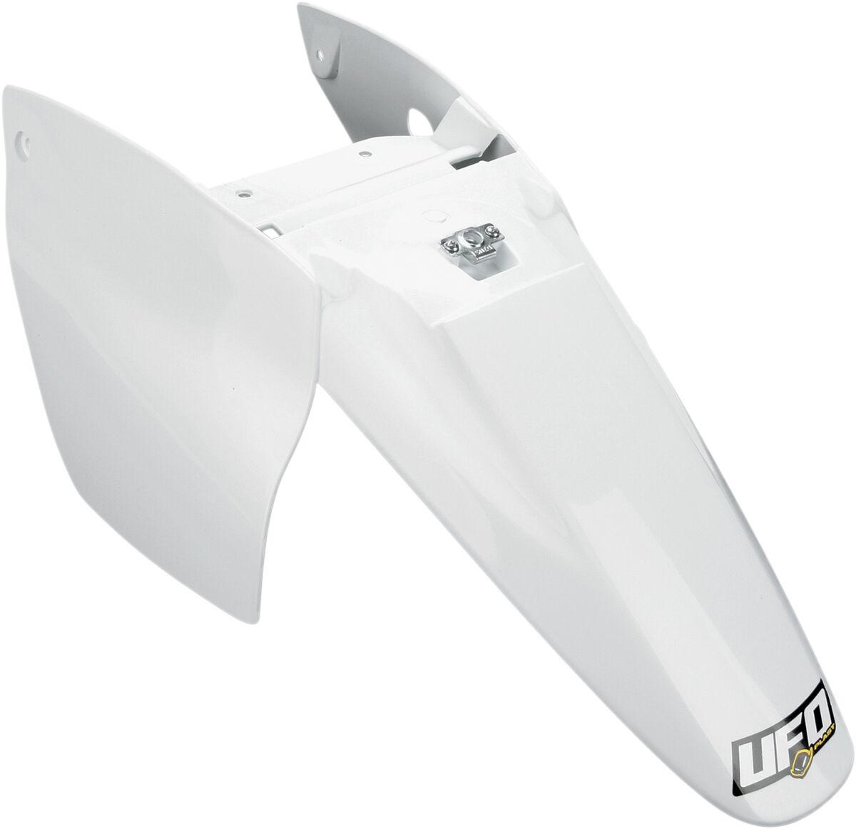 Ufo White Kt03073#047 - Rear Fender & Side Panel Unit - Ktm Sx65 2002-08