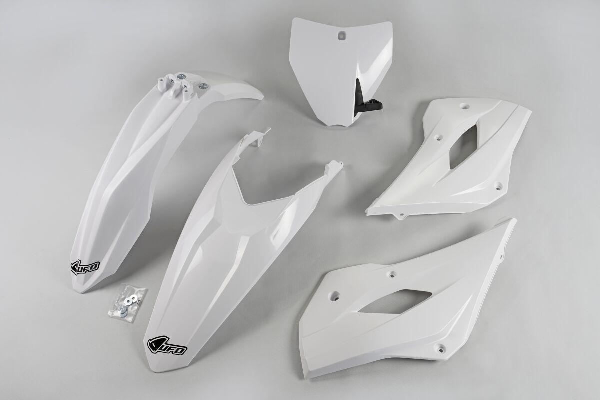 Ufo White Hukit619@999 - Full Plastics Kit - Husqvarna Tc85 2014-17
