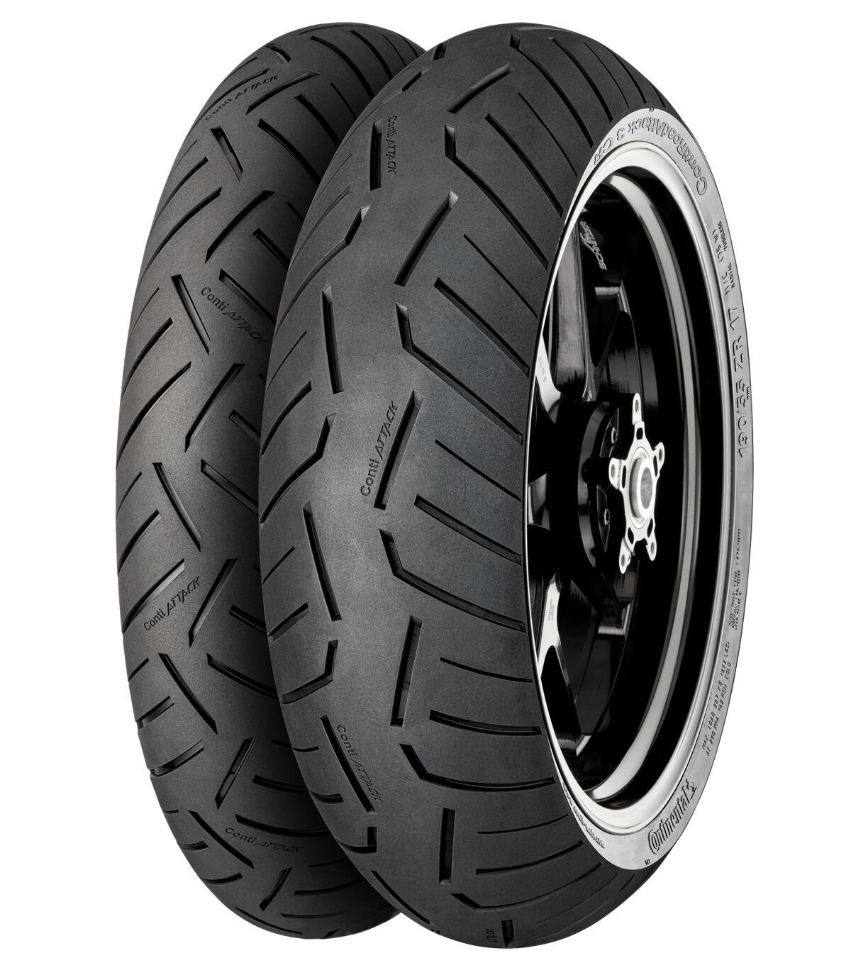 02445660000 - Continental ContiRoad Attack 3 58W TL Rear Tyre - 130/80 - 18"