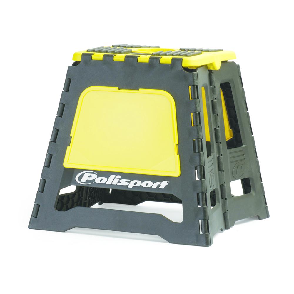 Polisport Black/Yellow Moto Folding Box Paddock Stand