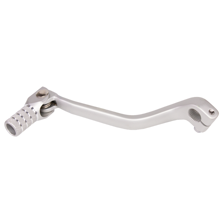Apico Silver Forged Gear Pedal - Honda Cr250 1987-2003, Cr500 1984-2001