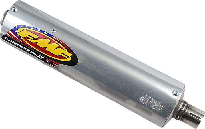 020303 - FMF Universal Exhaust Silencer With Spark Arrestor For 200-500cc Bikes