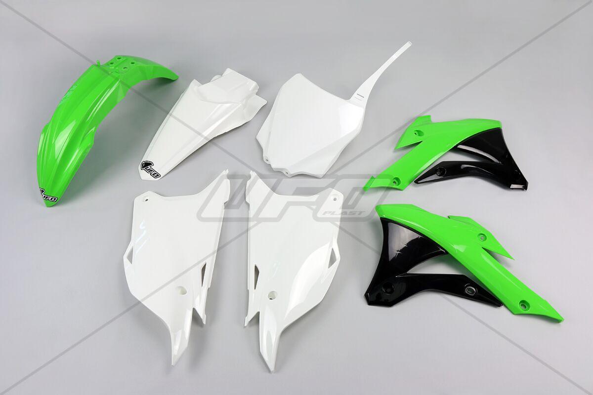 Ufo Kakit222@999 - Full Plastics Kit - Kawasaki Kx85 2014-18 - Oem