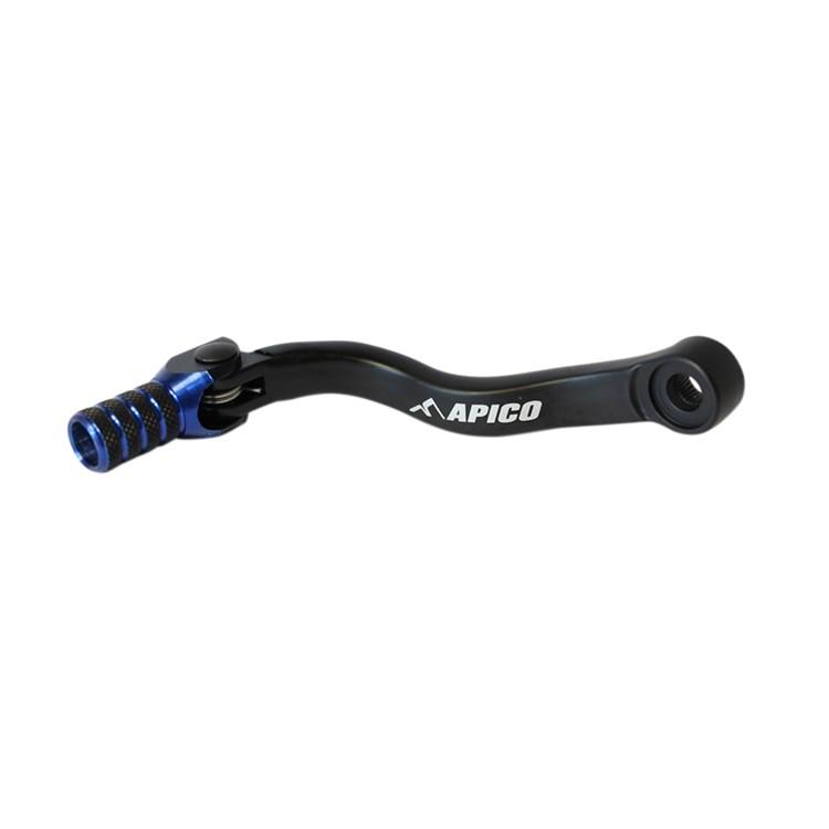Apico Black/Blue Elite Gear Pedal - Husqvarna Te/Tc 250-300 2011-16