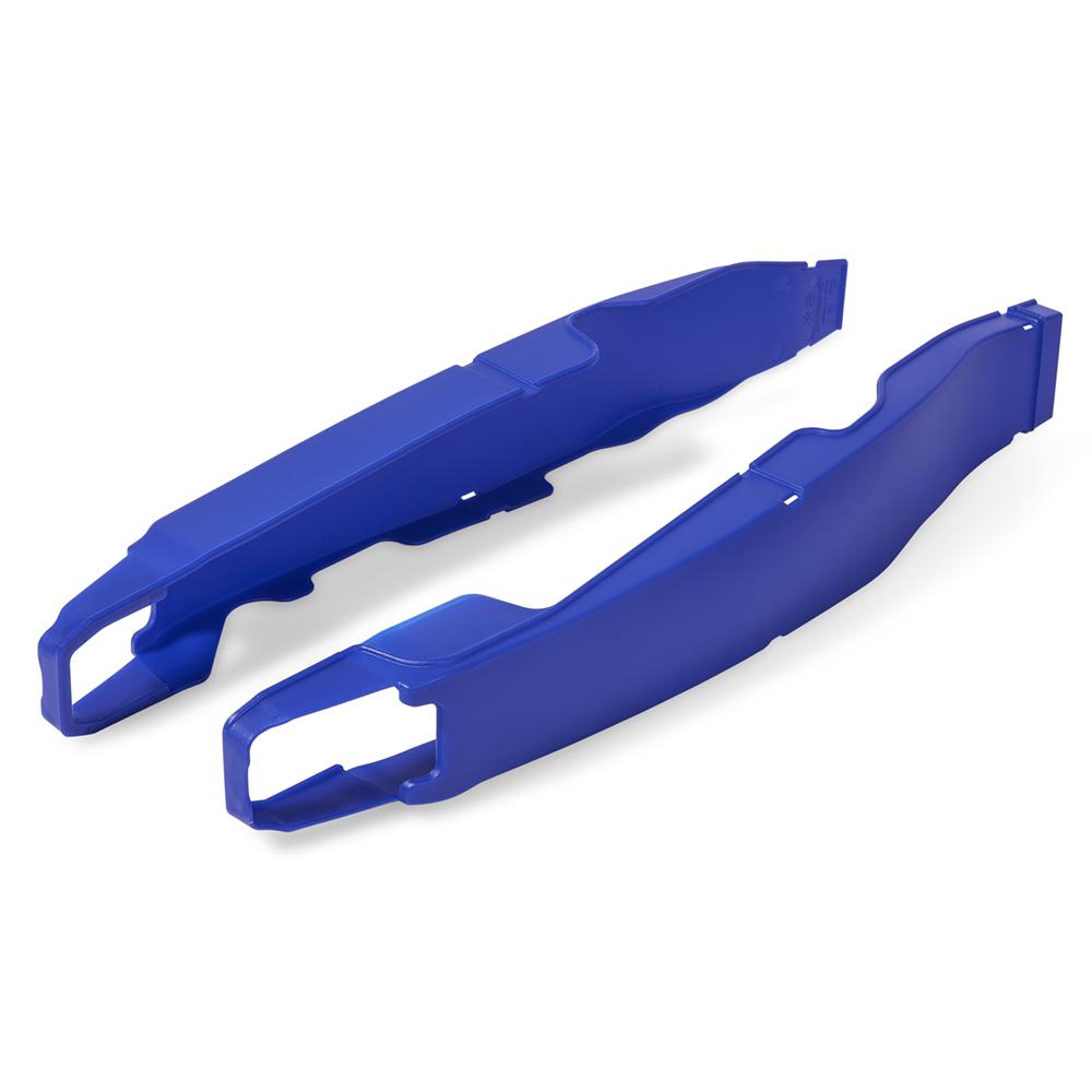 Polisport Blue Swingarm Protectors - Yamaha Yzf250 2009-23, Yzf450 2009-22, Yzf250x & Wrf250 2015-23, Yzf450x & Wrf450 2016-23