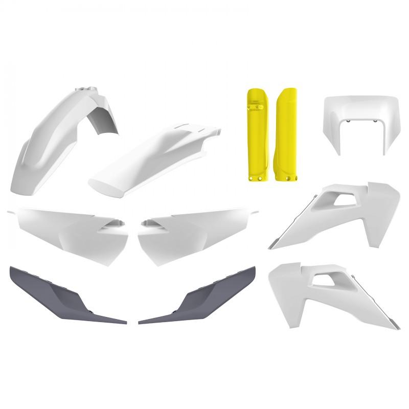 Polisport Plastics Kit - Husqvarna Te150-300, Fe250-501 2020-23 - Oem 20/21