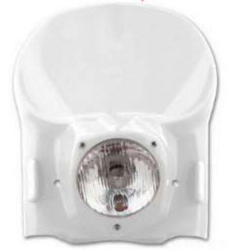 ME08040#W - UFO Vintage Universal Headlight (78-88) White